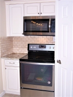 Kitchen stove & microwave
